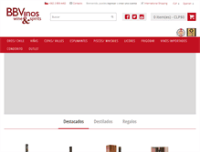 Tablet Screenshot of bbvinos.com